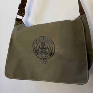 RARE Hunger Games District 12 Messenger Bag!